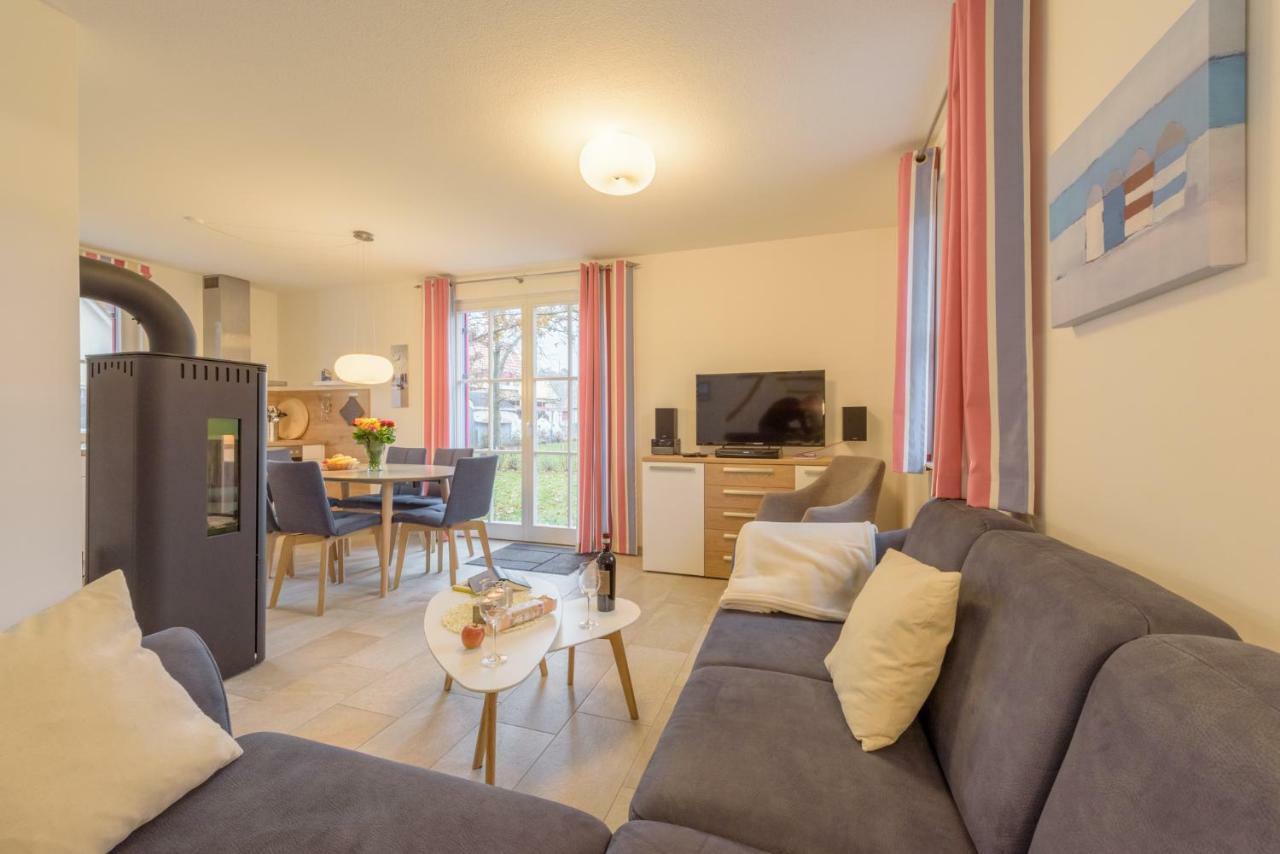 Strandhaus Lucky, Sauna, Garten, Kamin, Strandnah Glowe Zewnętrze zdjęcie